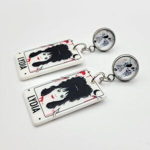 Spooky Lydia Tarot Women's Halloween Fashion Dangle Earring